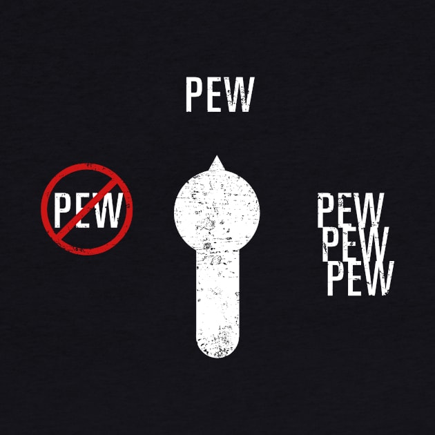 Pew-Pew-Pew vs. No Pew by ClothedCircuit